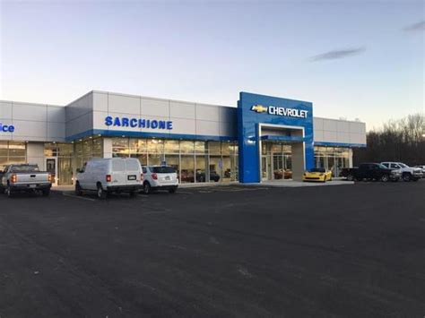 Sarchione chevy randolph ohio - Sarchione Chevrolet service department Chevrolet special offers and coupons. ... Sales, Service, Parts: 330-325-9991 • 1572 State Route 44 Randolph, OH 44265. NEW ... 